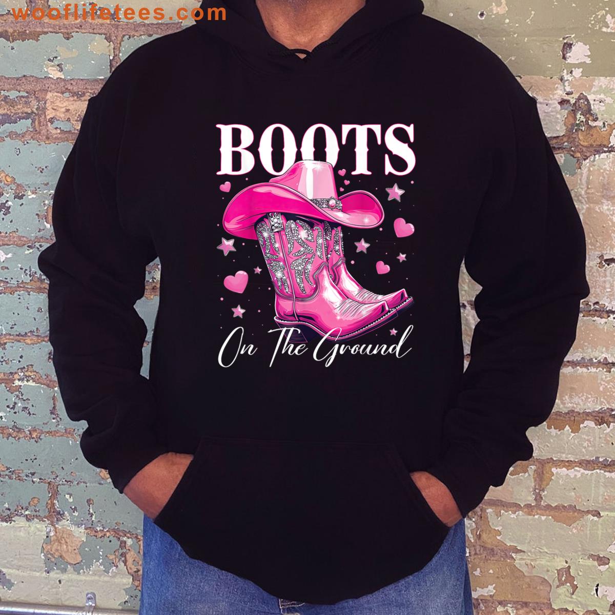 Boots On The Ground Cowboy T-shirt