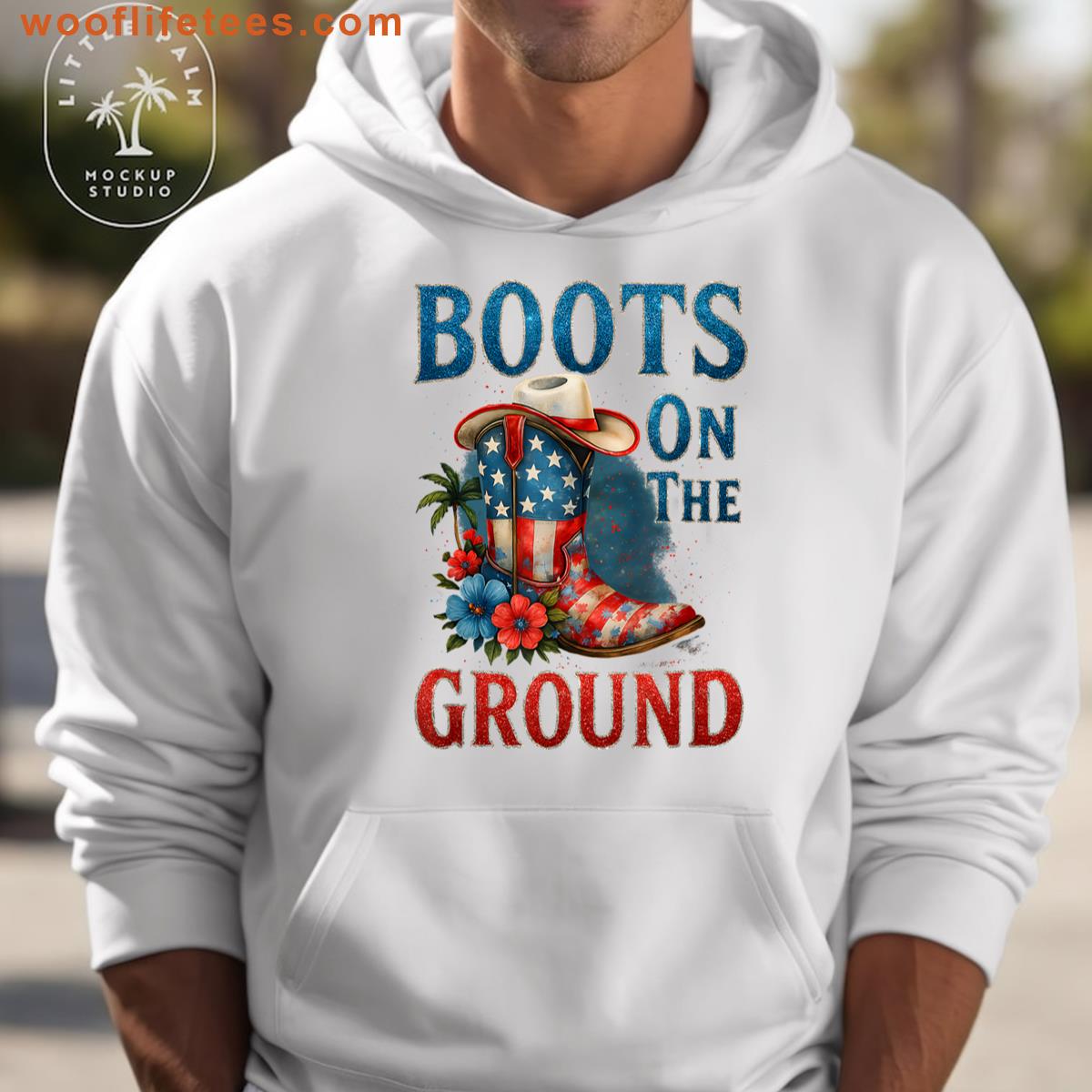 Boots On The Ground Cowgirl T-shirt