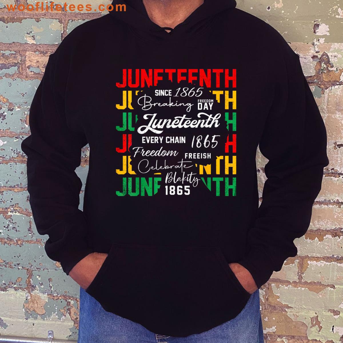 Breaking Every Chain Juneteenth 1 T-shirt
