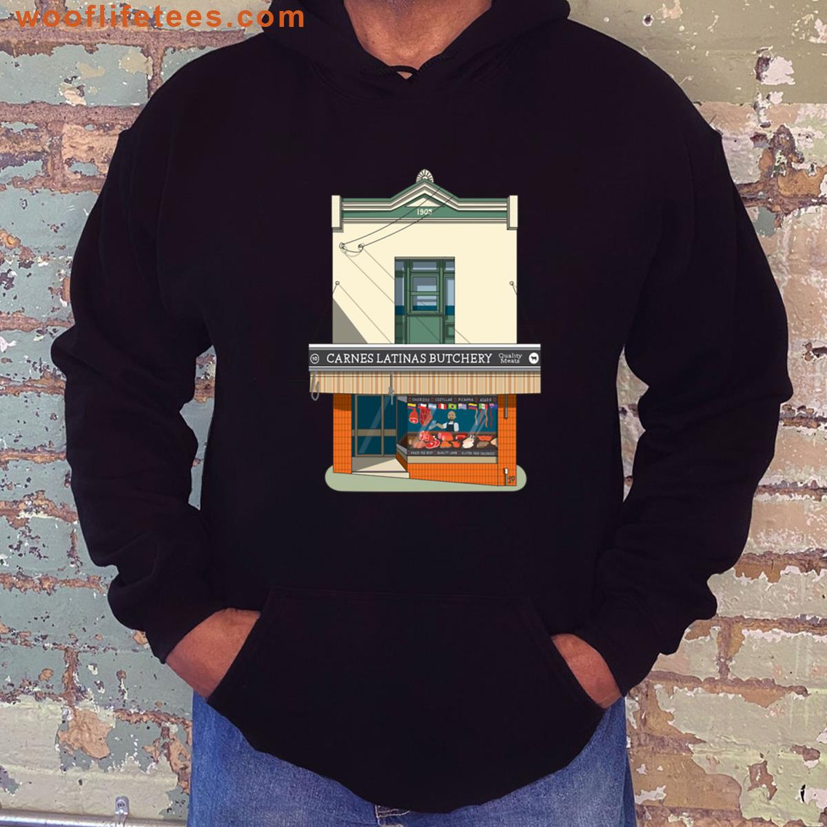 Carnes Latinas Butchery Oversized Tee T-shirt