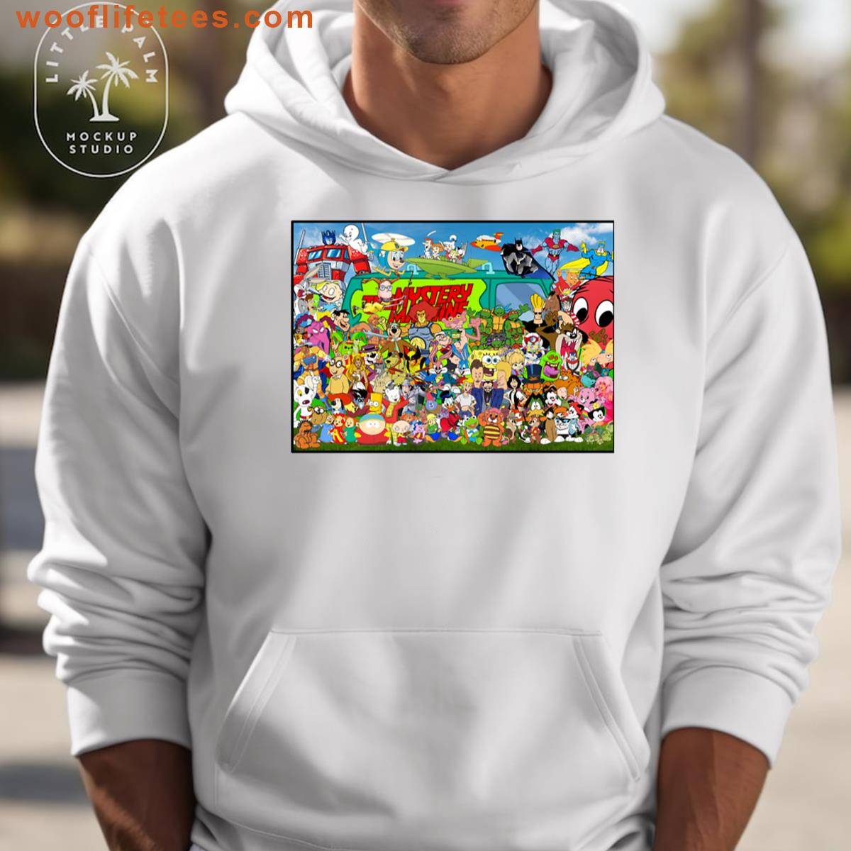 Cartoon Chaos T-shirt