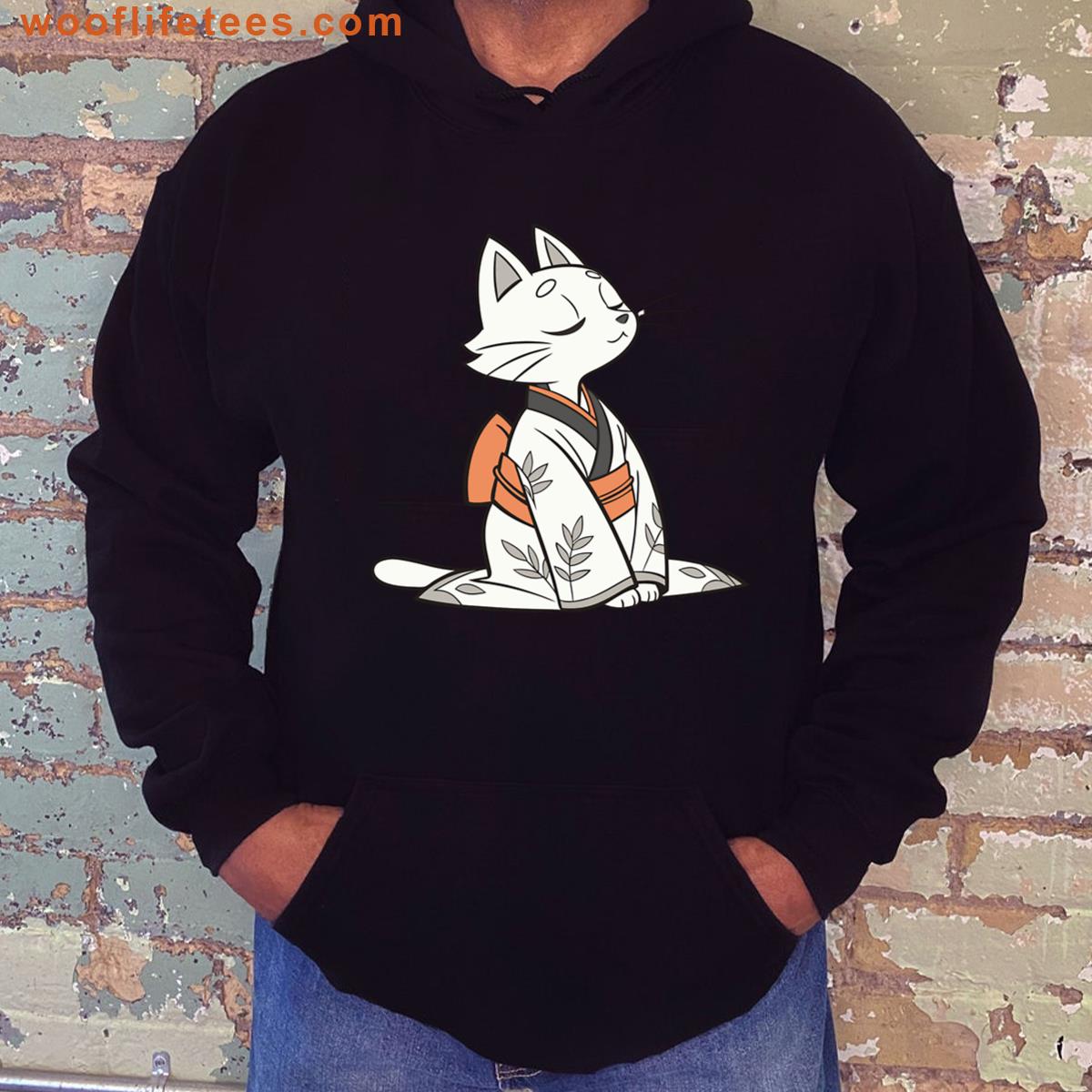 Cat Kimono Stylish T-shirt