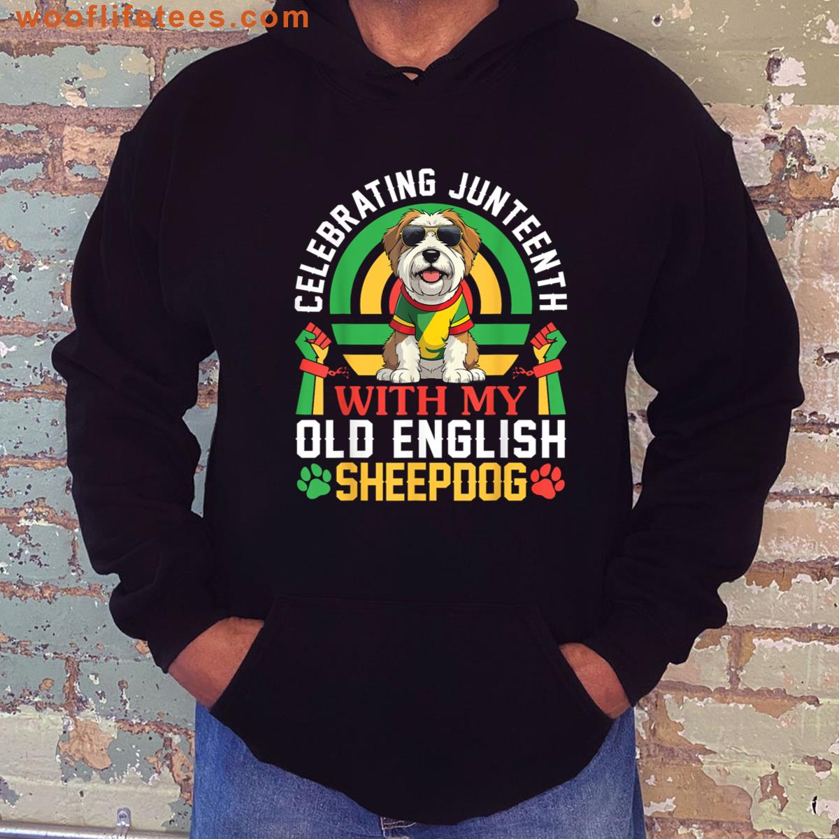 Celebrating Juneteenth Dog Dad T-shirt