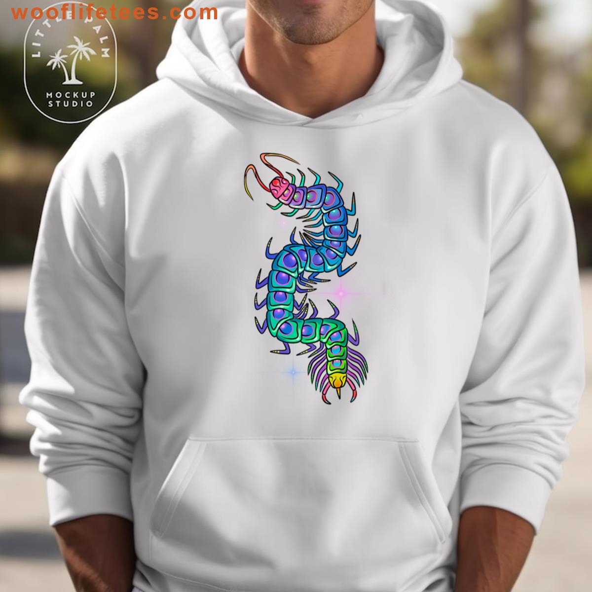 Centipede Funny Graphic T-shirt