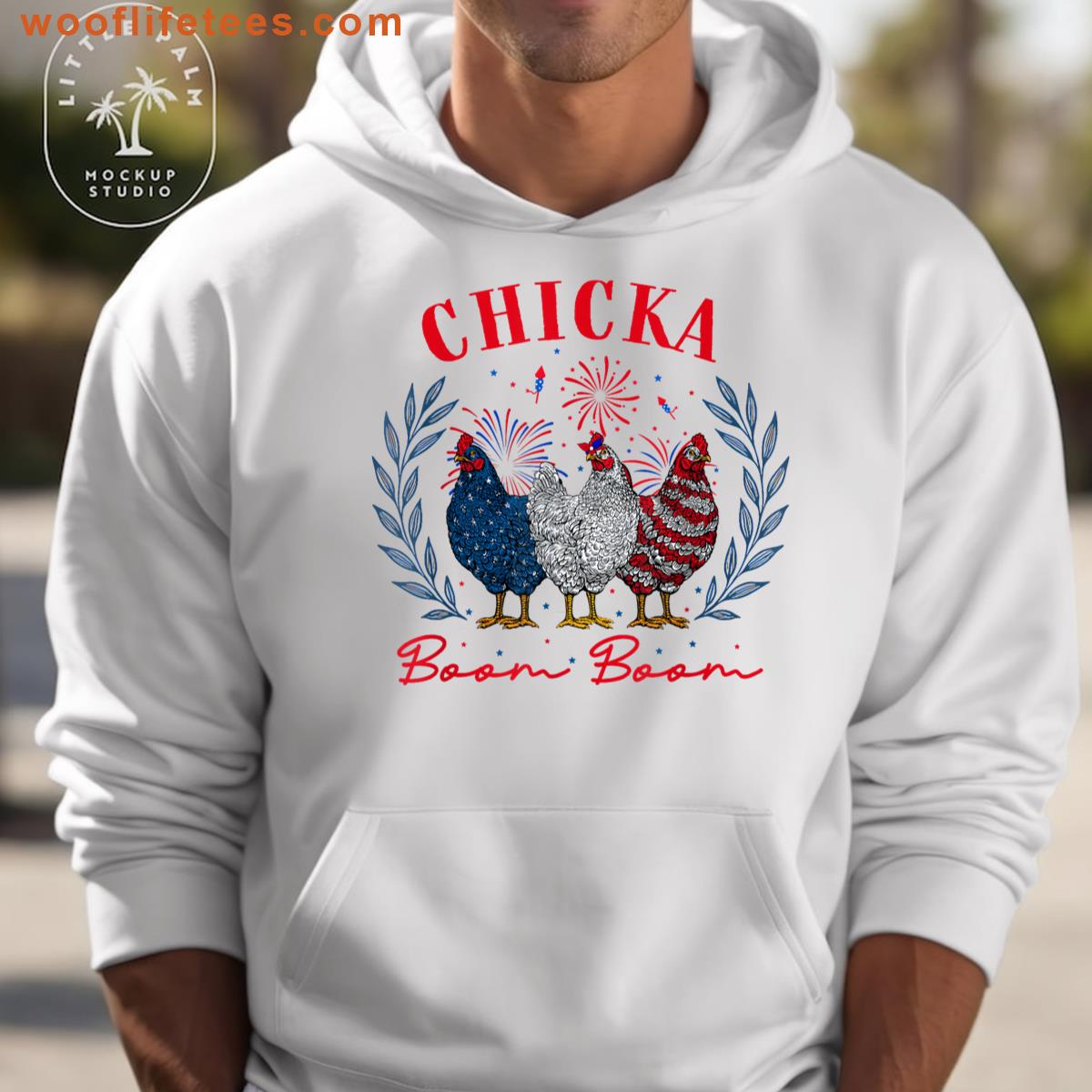Chicka Boom Boom Cute Chicken T-shirt