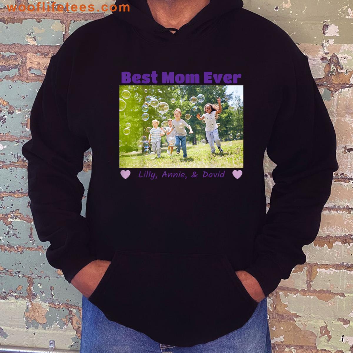 Custom Best Mom Ever Photo T-shirt