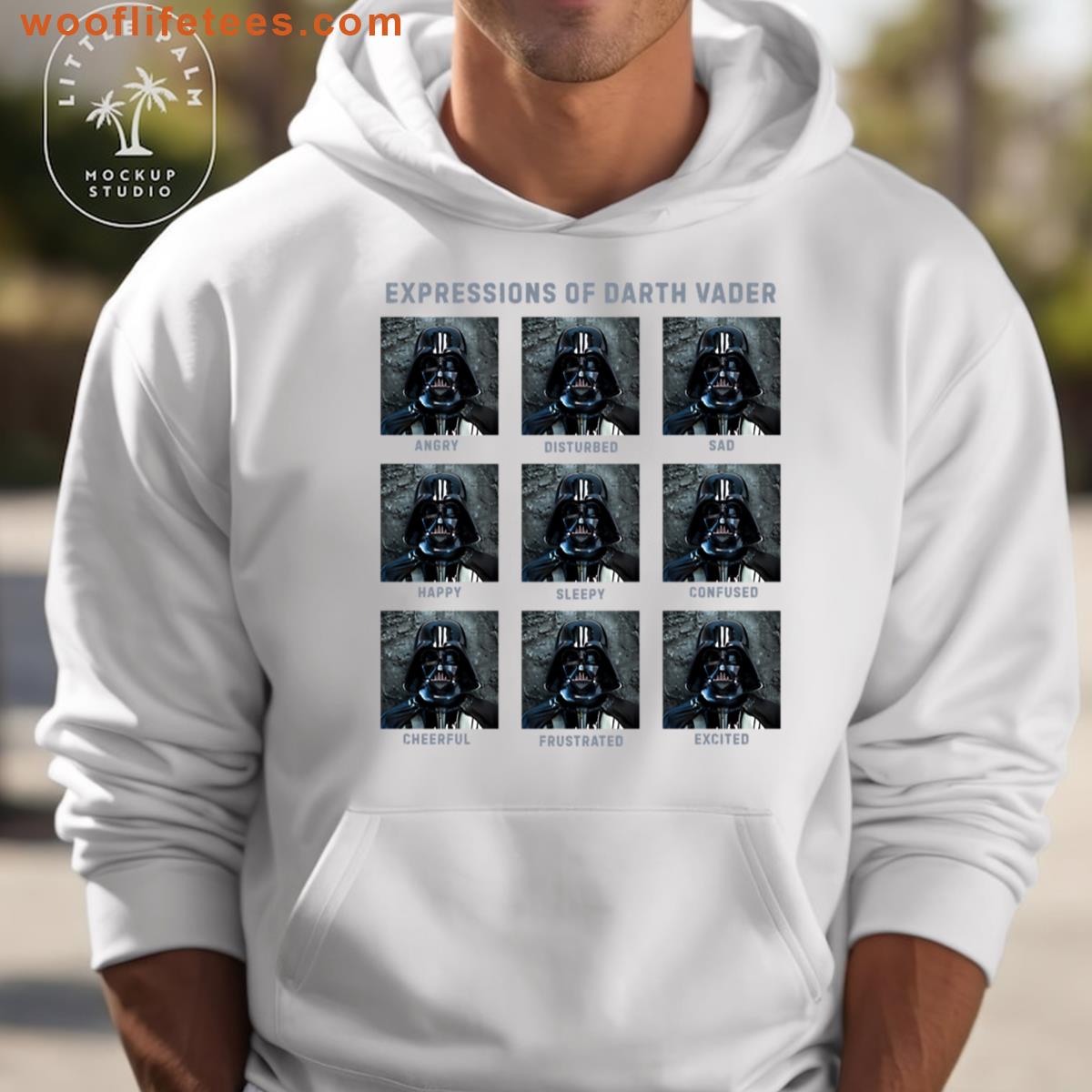 Darth Vader Expressions Graphic T-shirt