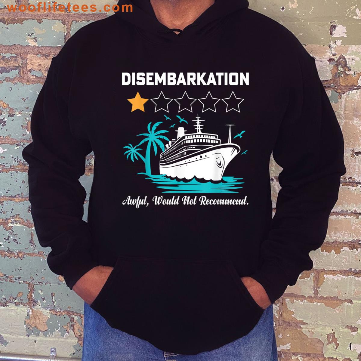 Disembarkation Funny Cruise T-shirt