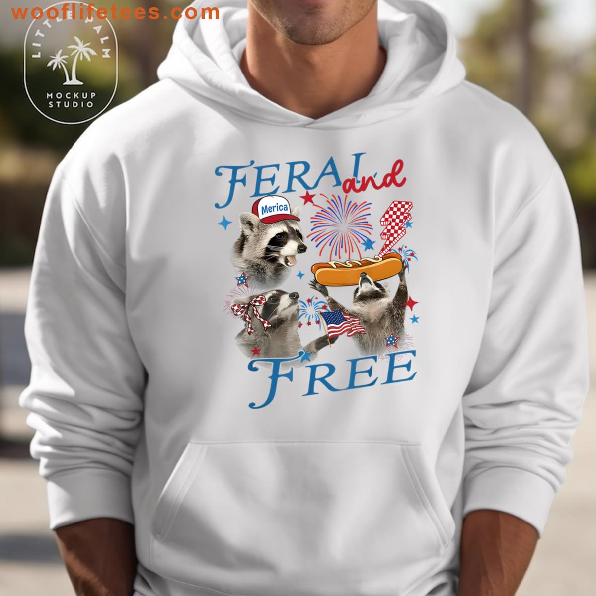 Feral And Free Funny T-shirt