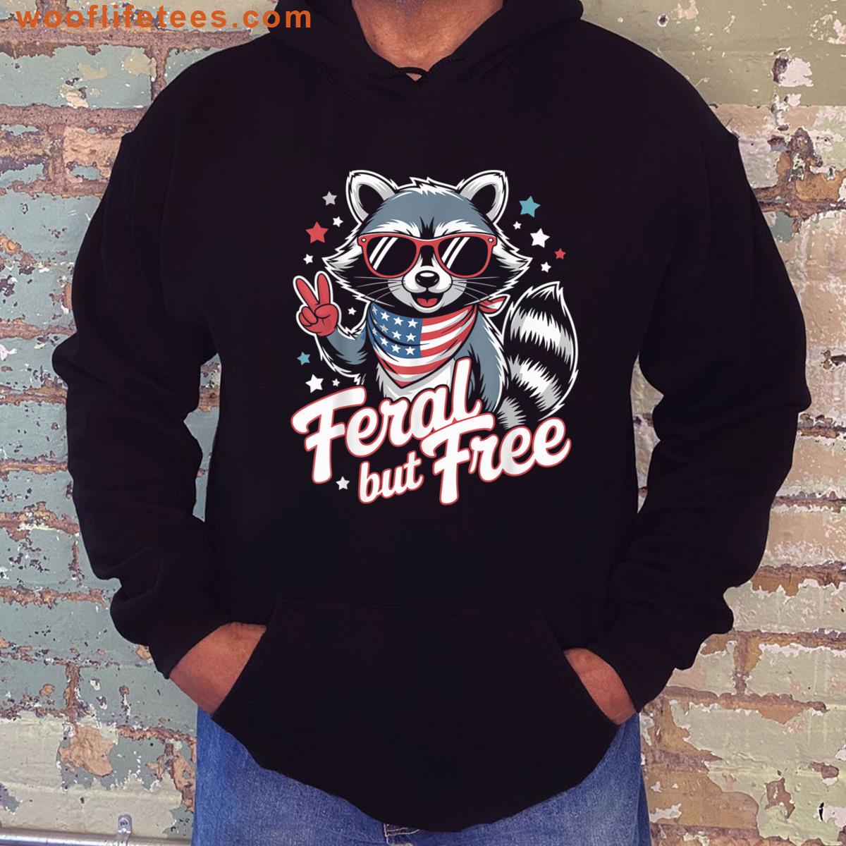 Feral But Free Funny Summer T-shirt