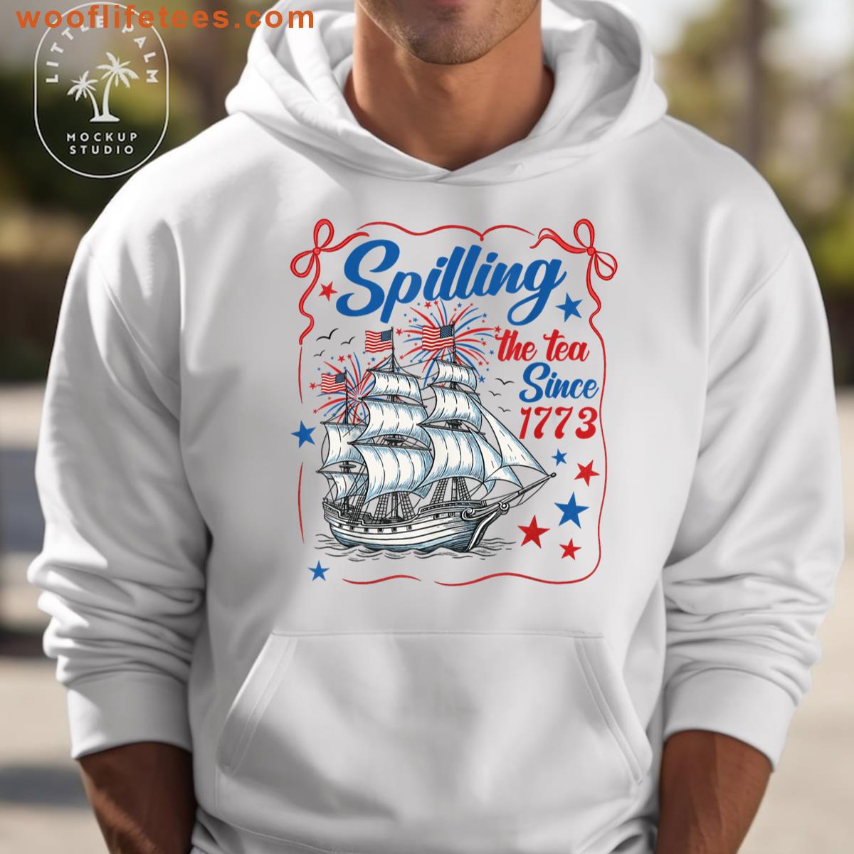 Funny 4th Of July Tea Lover T-shirt