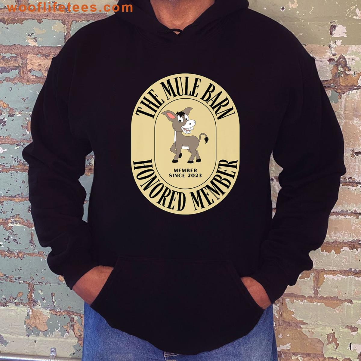 Funny Mule Barn Member Gift T-shirt