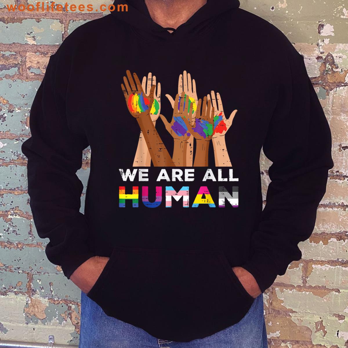 Gay Pride Month Rainbow Hands Lgbtq Ally T-shirt