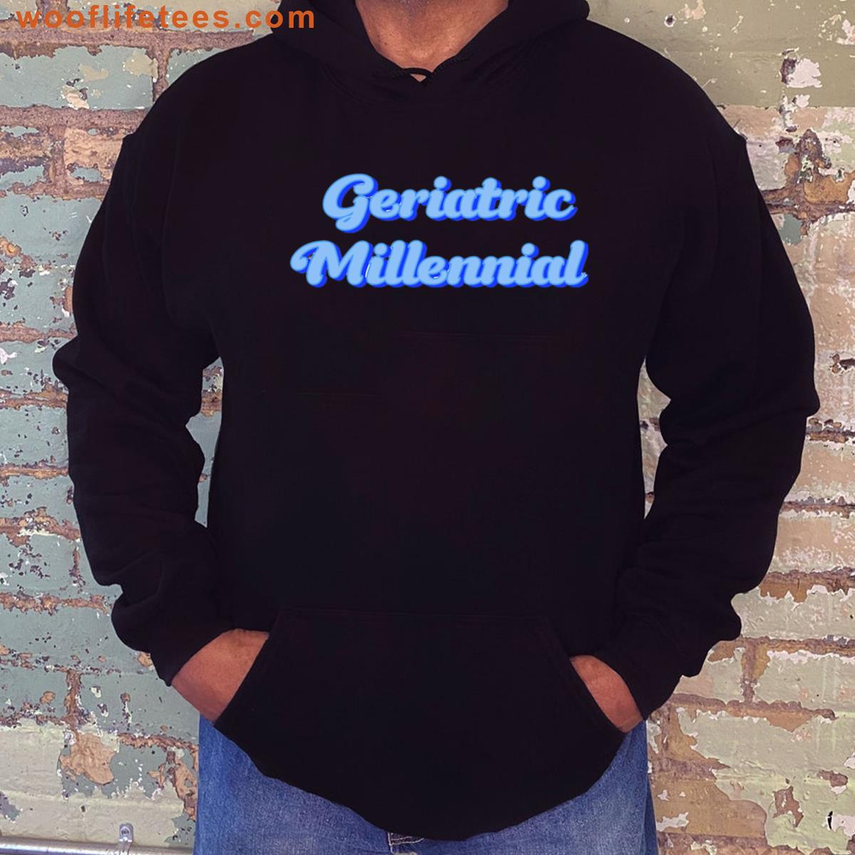 Geriatric Millennial Vintage Style T-shirt
