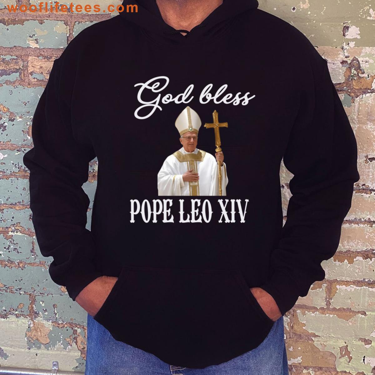 God Save Pope Design T-shirt