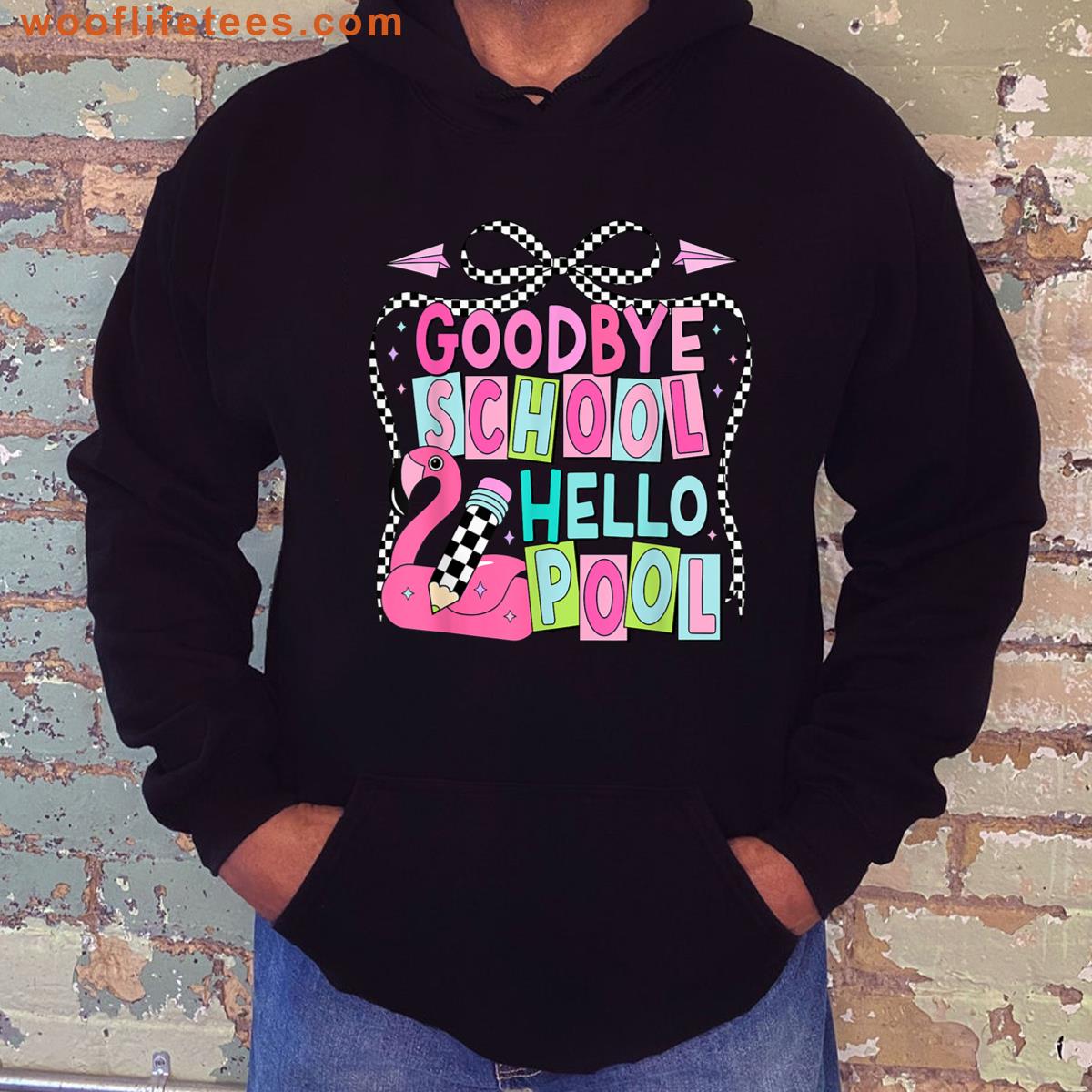 Goodbye School Summer Pool T-shirt
