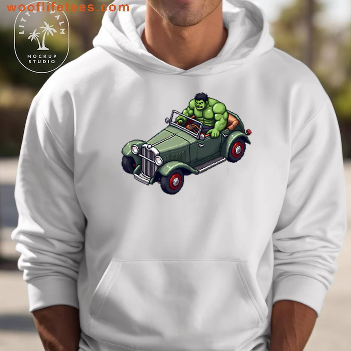 Green Driver Graphic Tee T-shirt