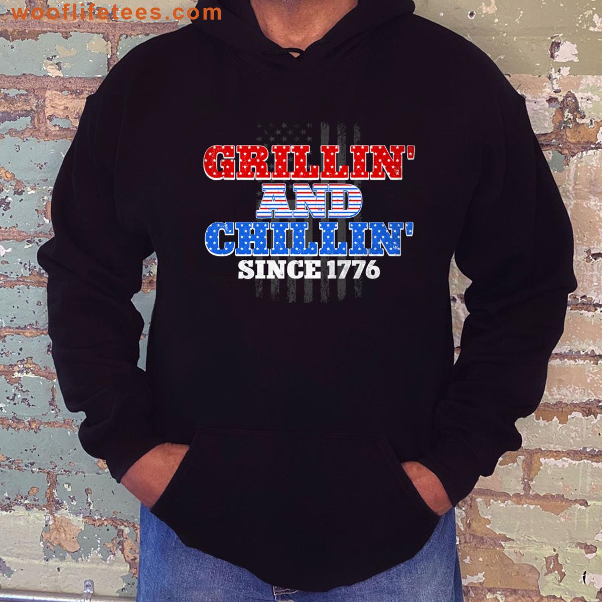 Grillin And Chillin 4th Of July T-shirt