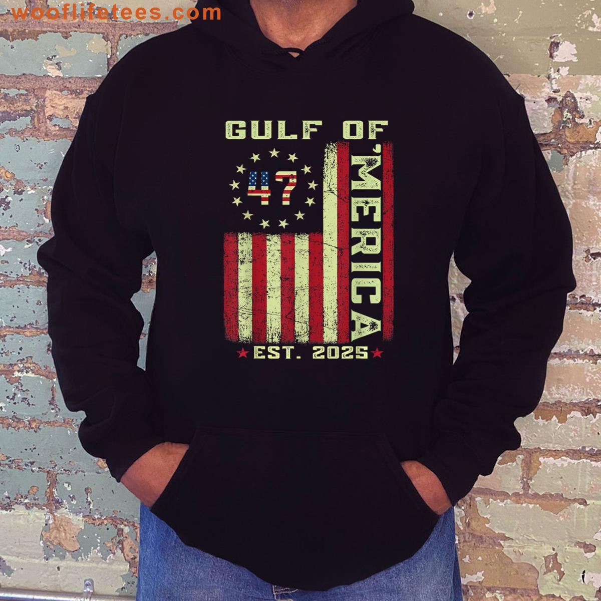 Gulf Of Merica Patriotic T-shirt