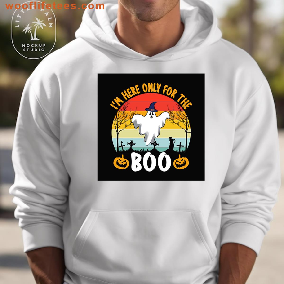 Im Here Only For The Boo T-shirt