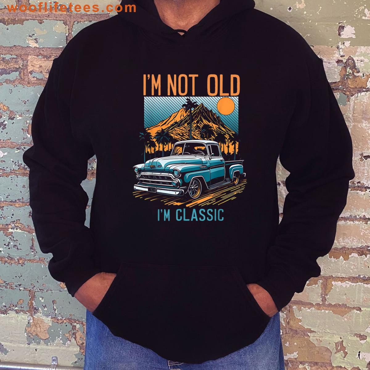 Im Not Old Vintage Sunset T-shirt
