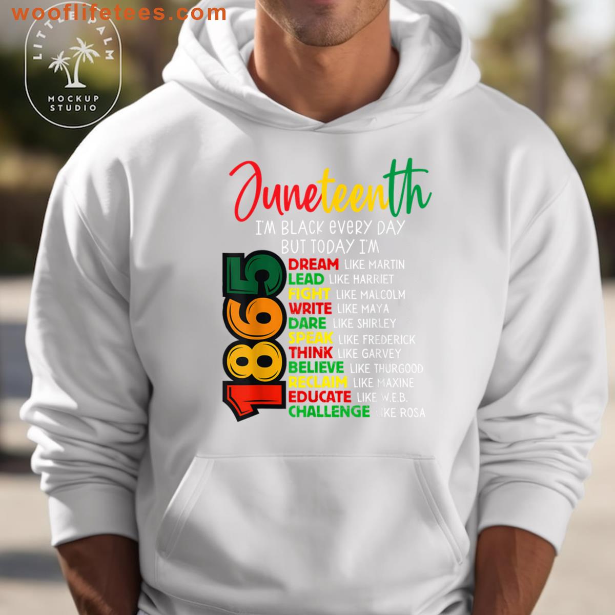 Juneteenth 1865 Black Everyday Pride T-shirt