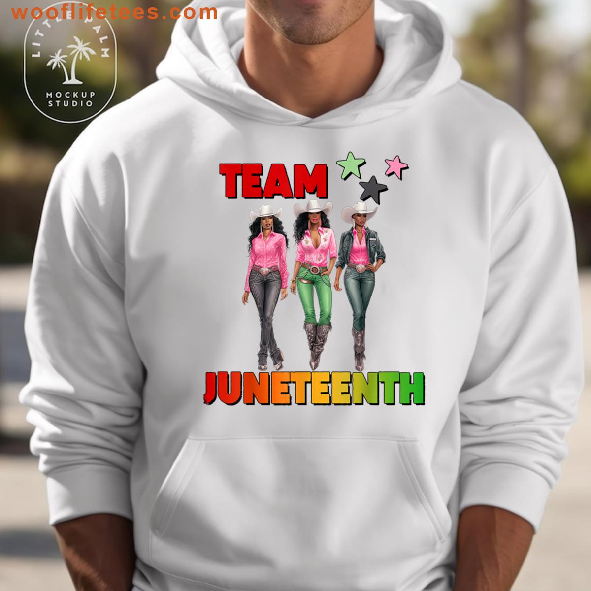 Juneteenth African American Cowgirls T-shirt