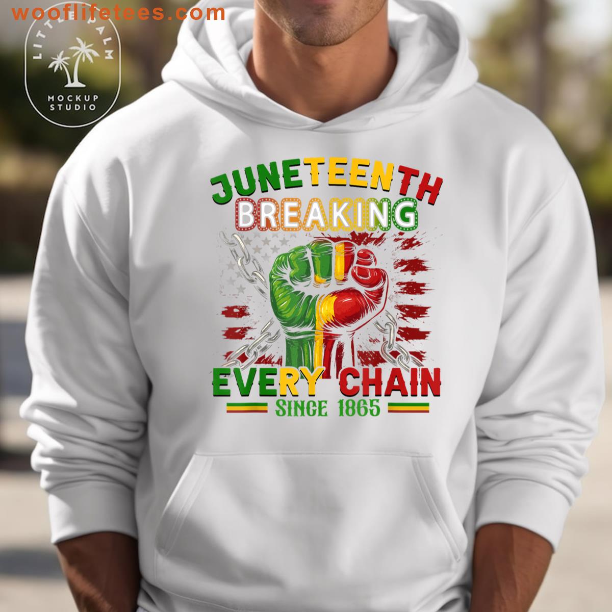 Juneteenth Breaking Every Chain T-shirt