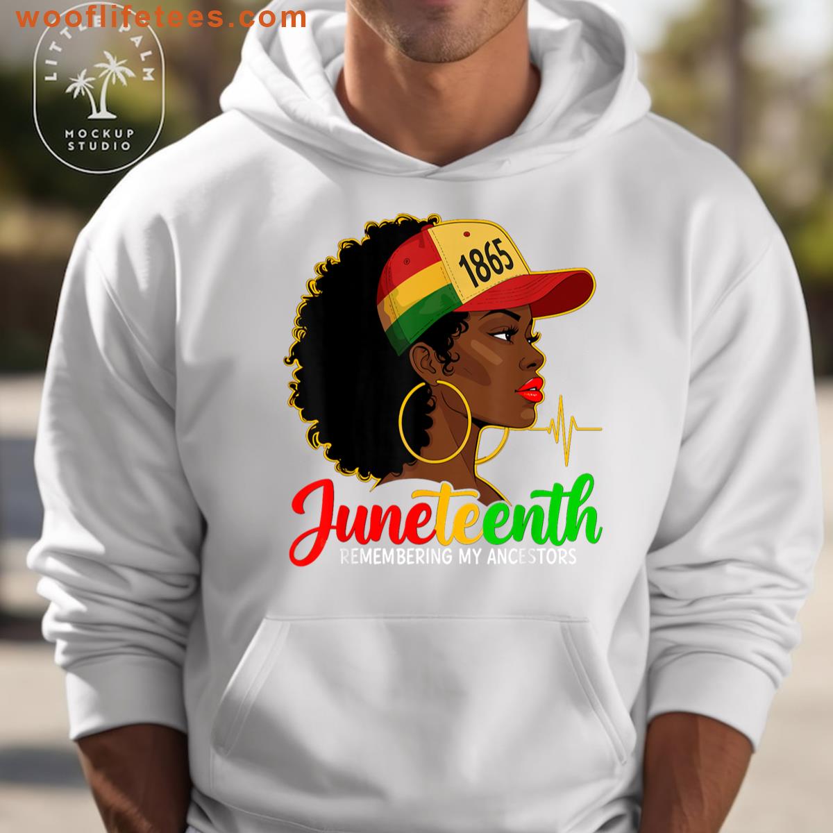 Juneteenth Natural Hair Black Women T-shirt