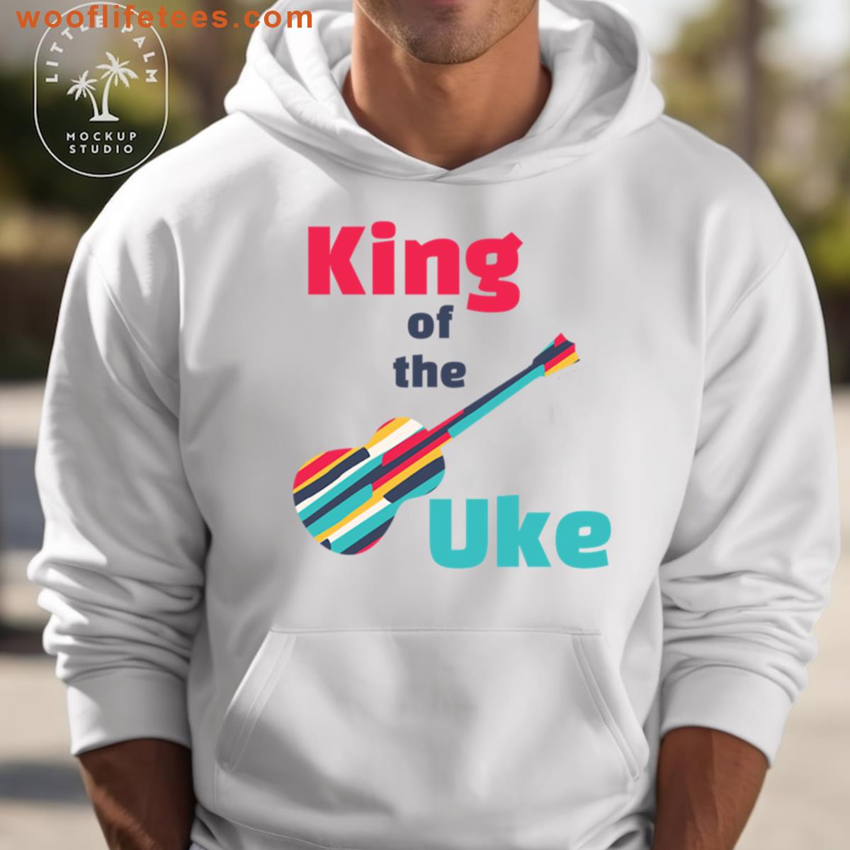 King Of The Uke Design T-shirt
