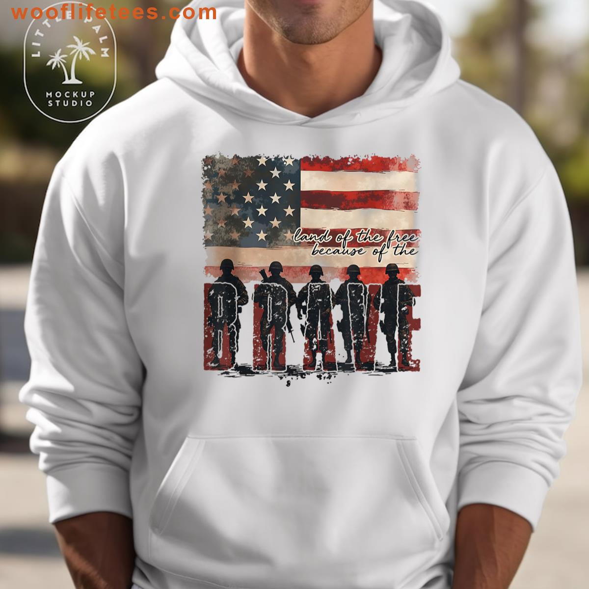 Land Of The Free Tribute T-shirt