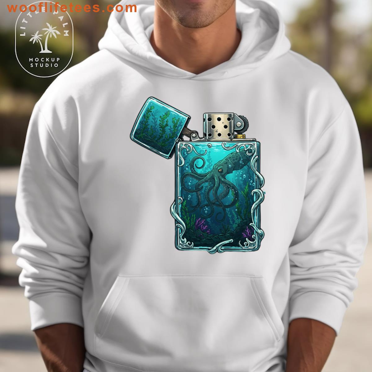 Midnight Tentacles Art T-shirt