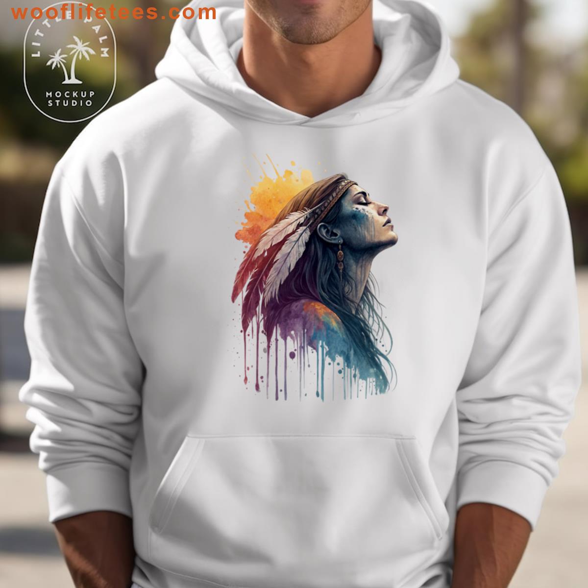 Native American Woman T-shirt