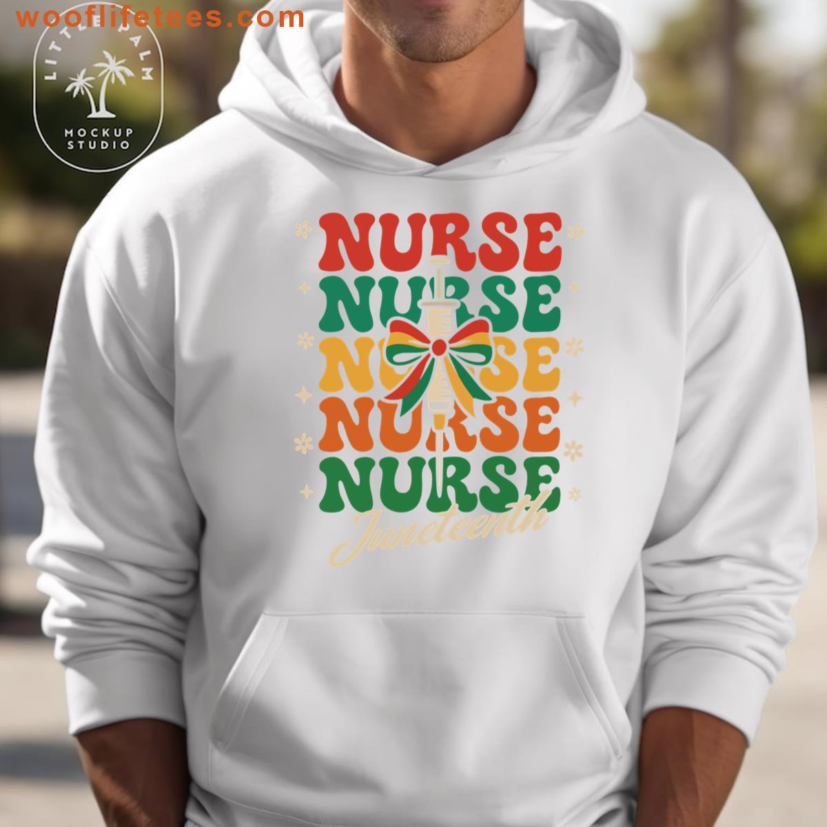 Nurse Juneteenth Pride T-shirt