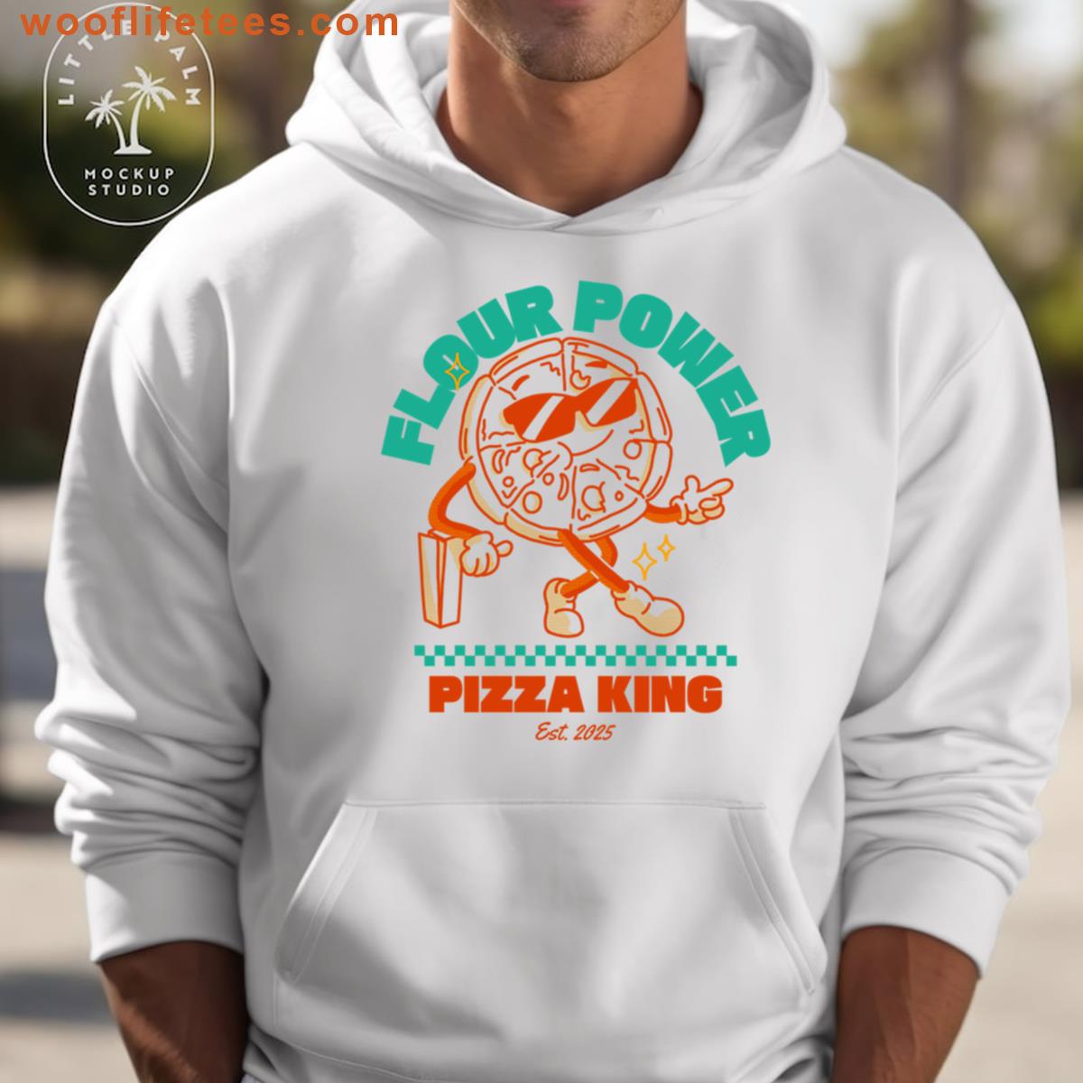 Pizza King Fun Graphic T-shirt
