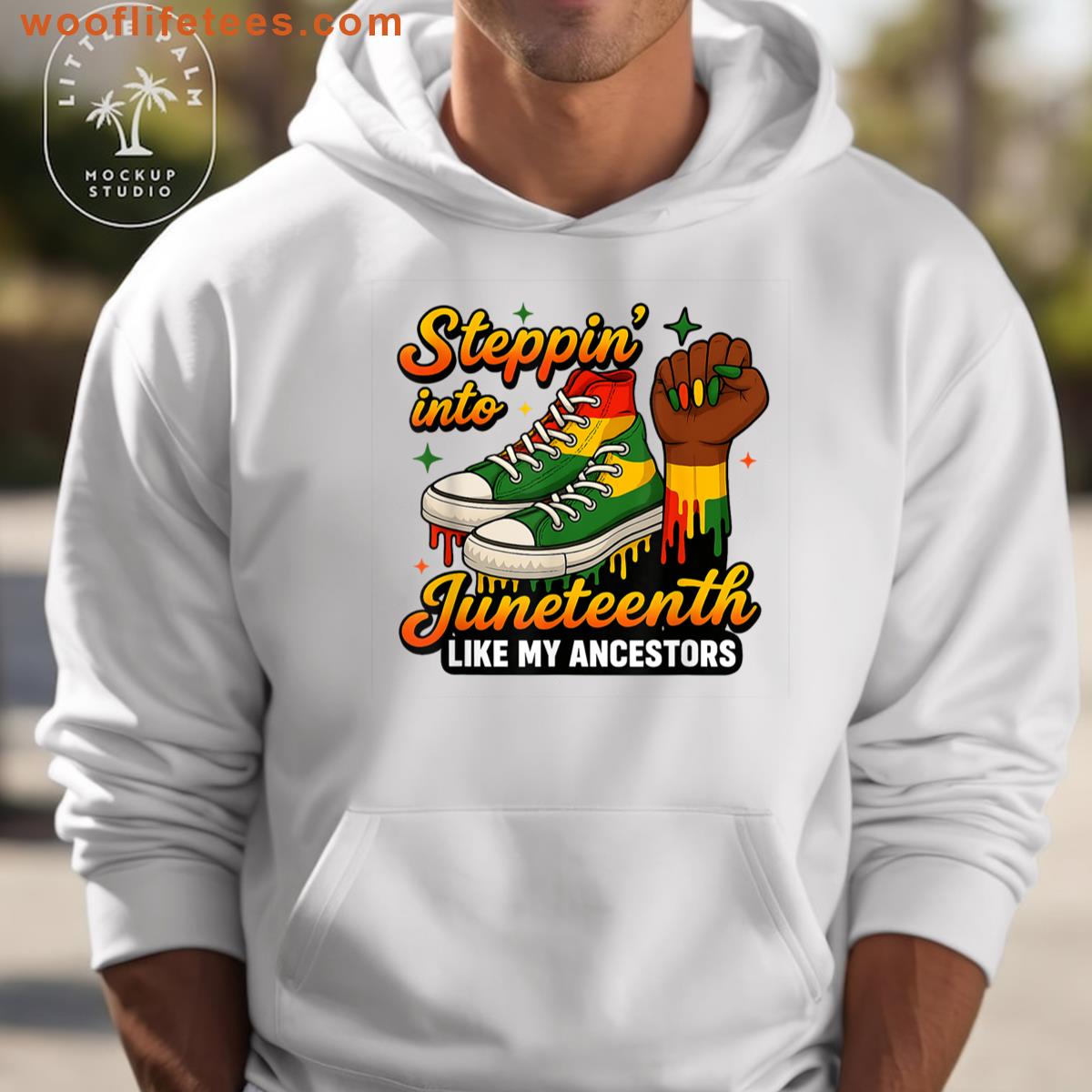 Steppin Into Juneteenth T-shirt