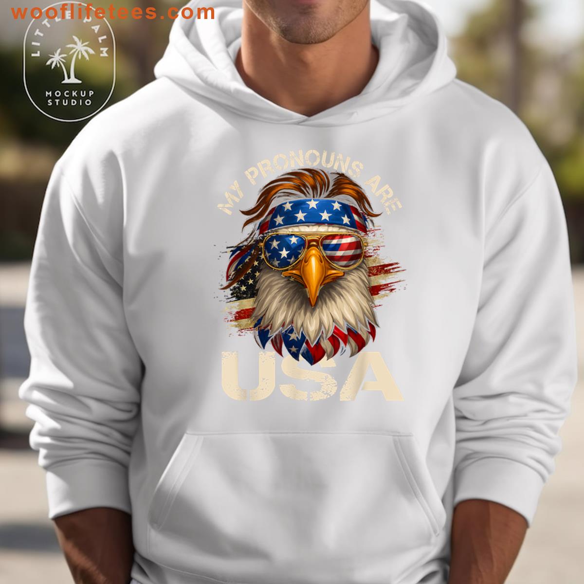 Usa Eagle Patriotic T-shirt