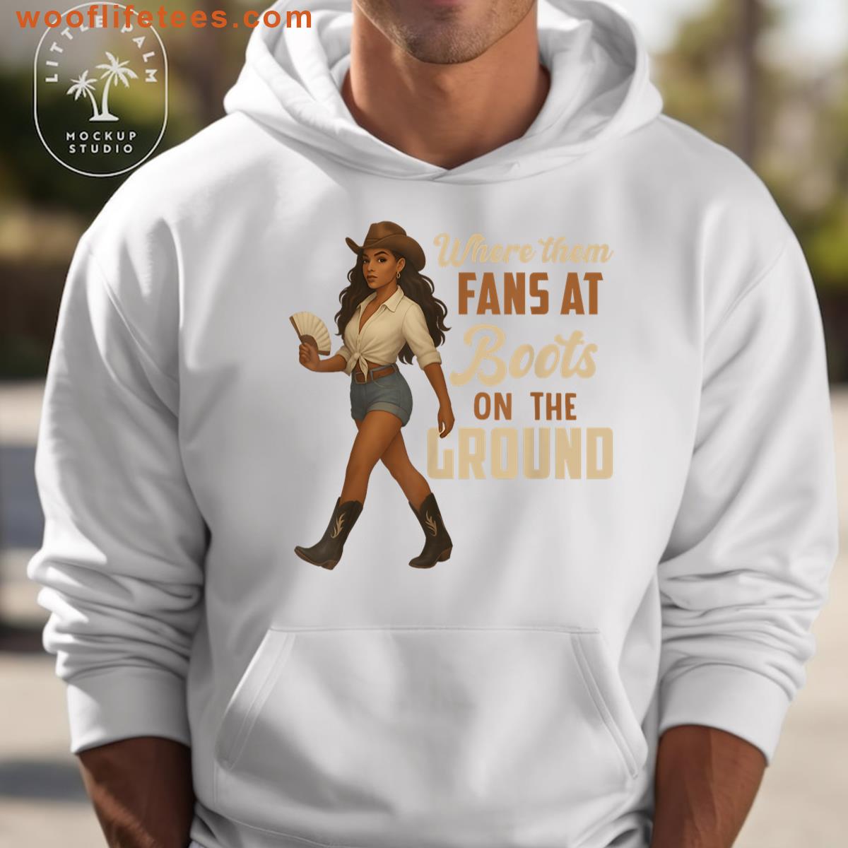 Where Them Fans At T-shirt