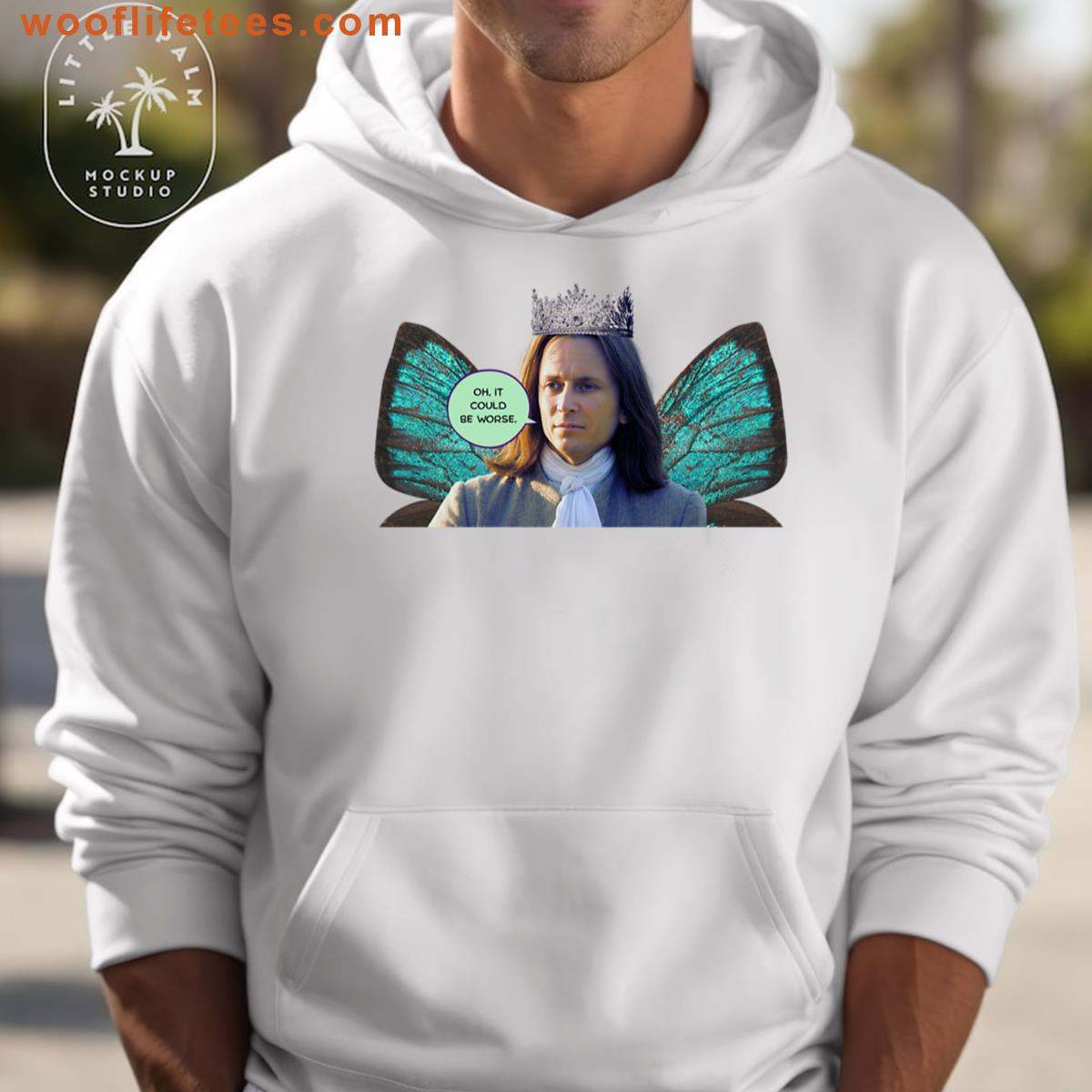Wise Butterfly Oversized Tee T-shirt