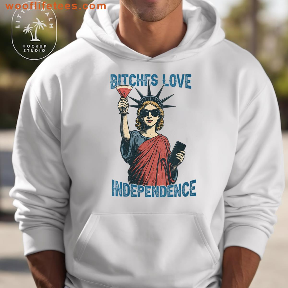 Womens Independence Funny T-shirt