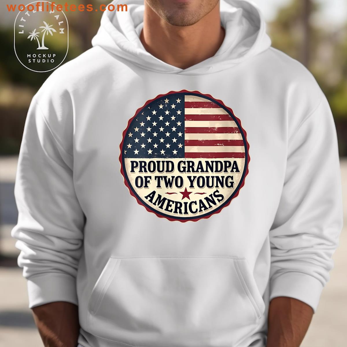 Womens Proud Grandpa T-shirt