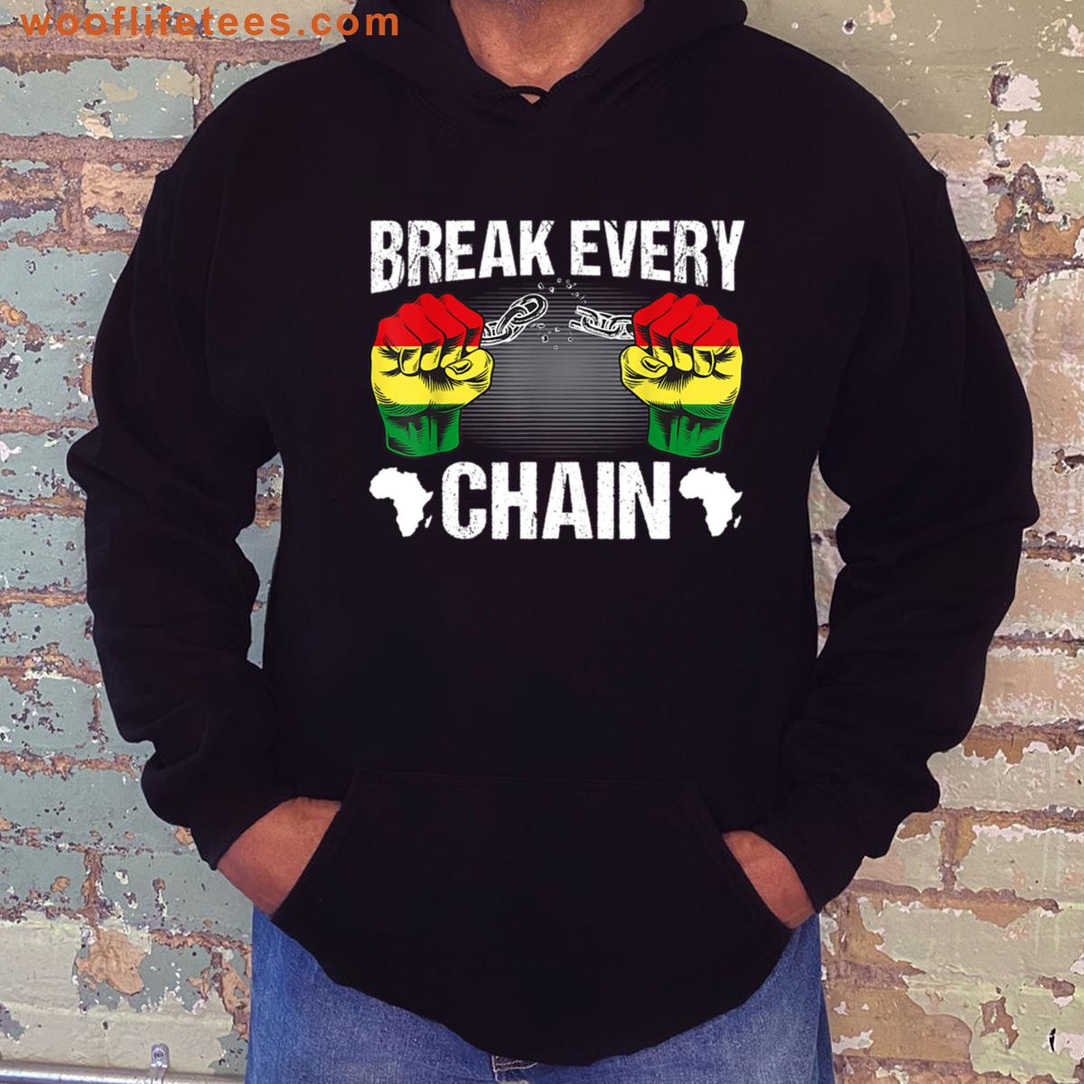 Break Every Chain Juneteenth Independence Freedom Day T-shirt