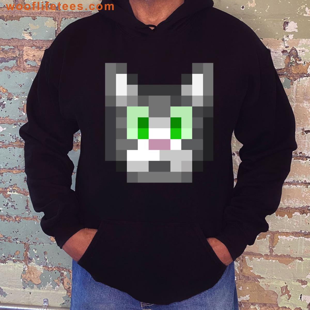 Cat Pixel Art T-shirt