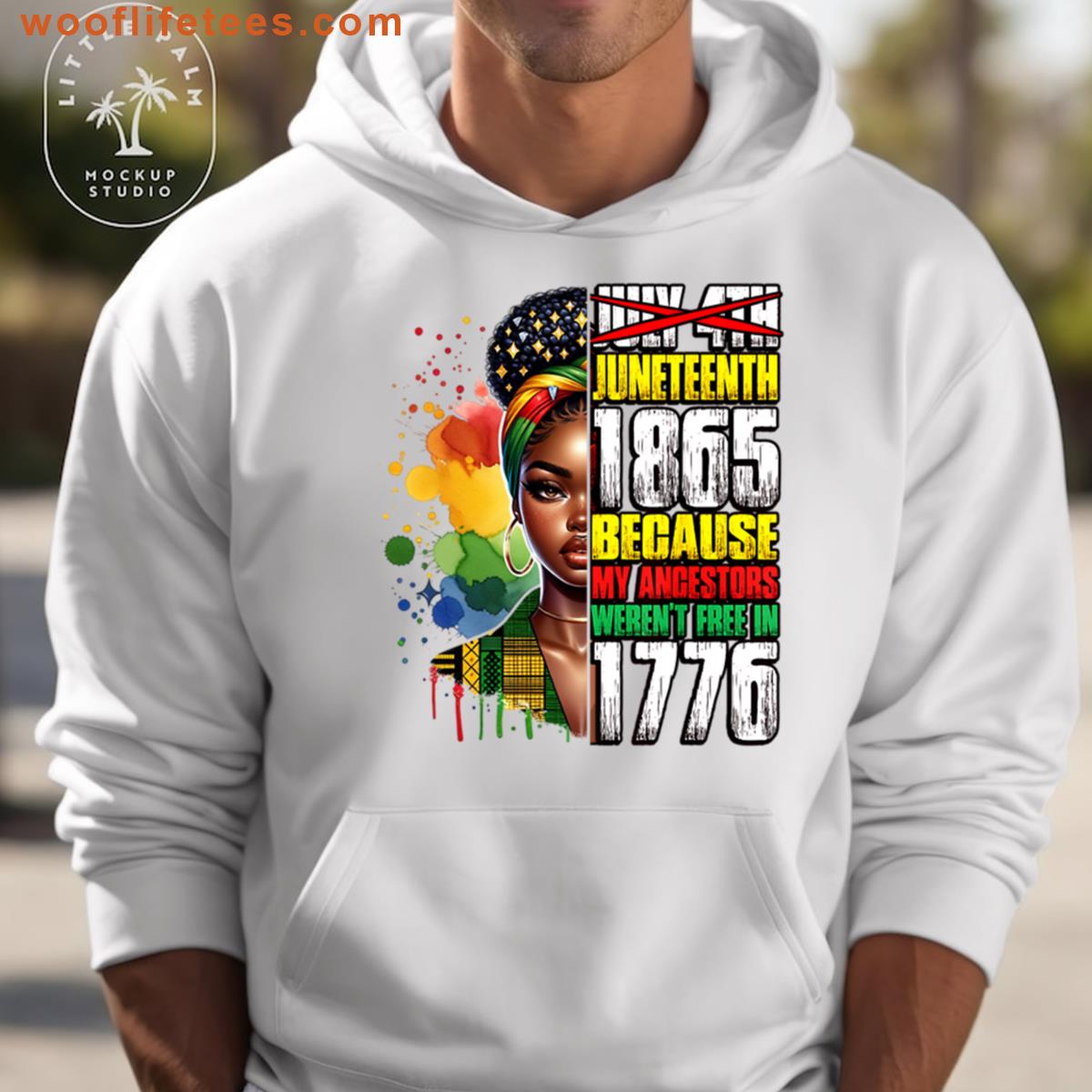 Celebrating Juneteenth 1865 Independence Day Black Women T-shirt