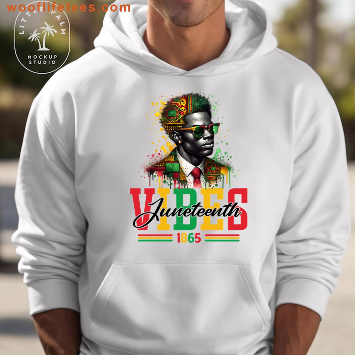Celebrating Juneteenth Vibes Independence Day Black Men T-shirt