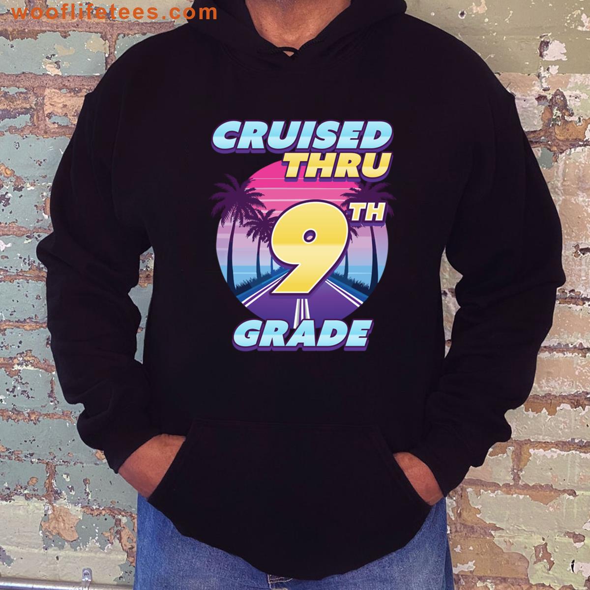 Cruised Thru 9th Grade Graduation Last Day Of School T-shirt
