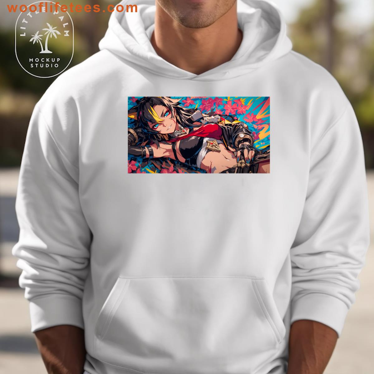 Dehya Genshin Impact Flame Mane Pyro Deskmat Design T-shirt