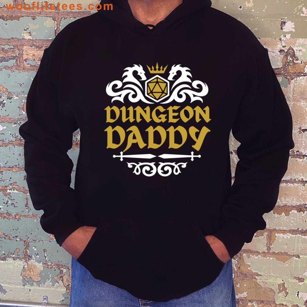 Dnd Dad Dungeon Daddy Dnd Fathers Day Dd Dad T-shirt