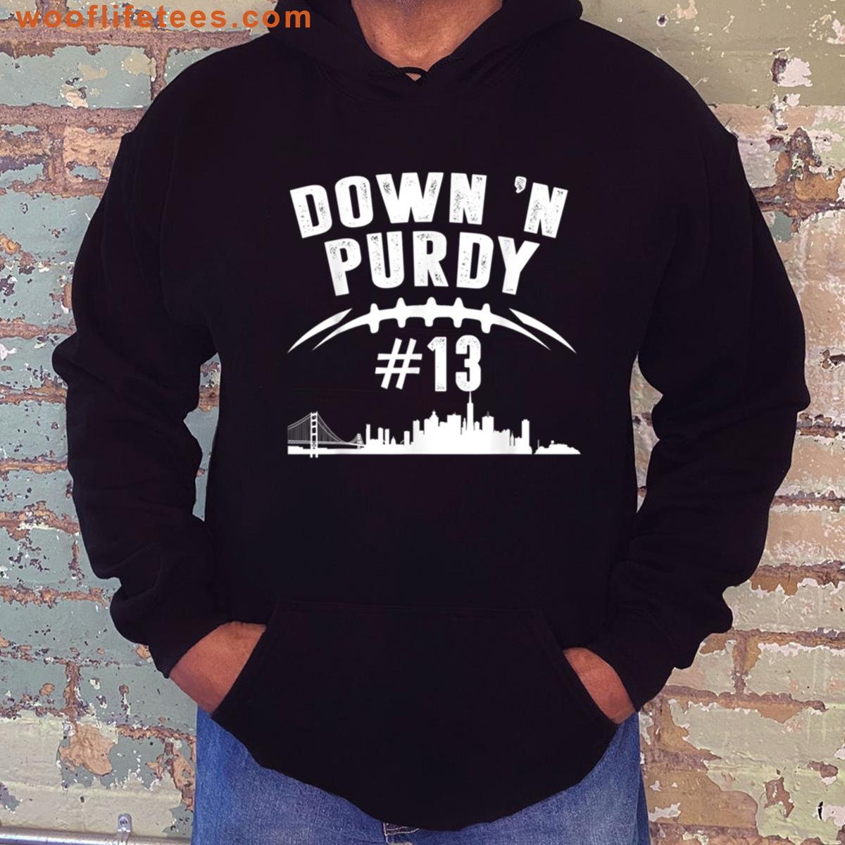 Down N Purdy Mr Irrelevant San Francisco 262 Brock 13 T-shirt