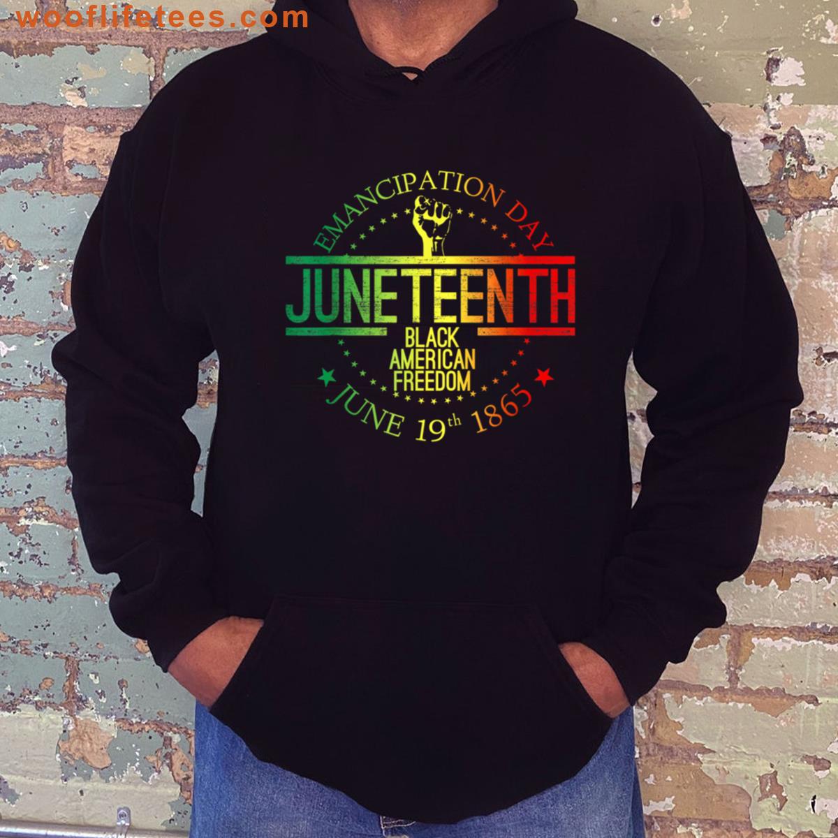 Emancipation Day Juneteenth Independence Freedom Day Oversized T-shirt
